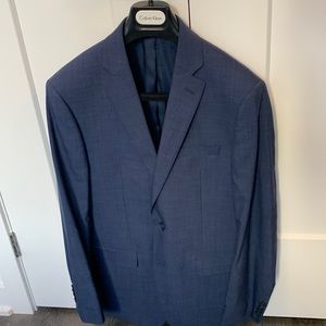 Calvin Klein Slim 40R Men’s 2-Piece Suit 100% Wool
